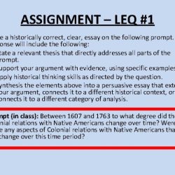 Apush period 3 leq prompts